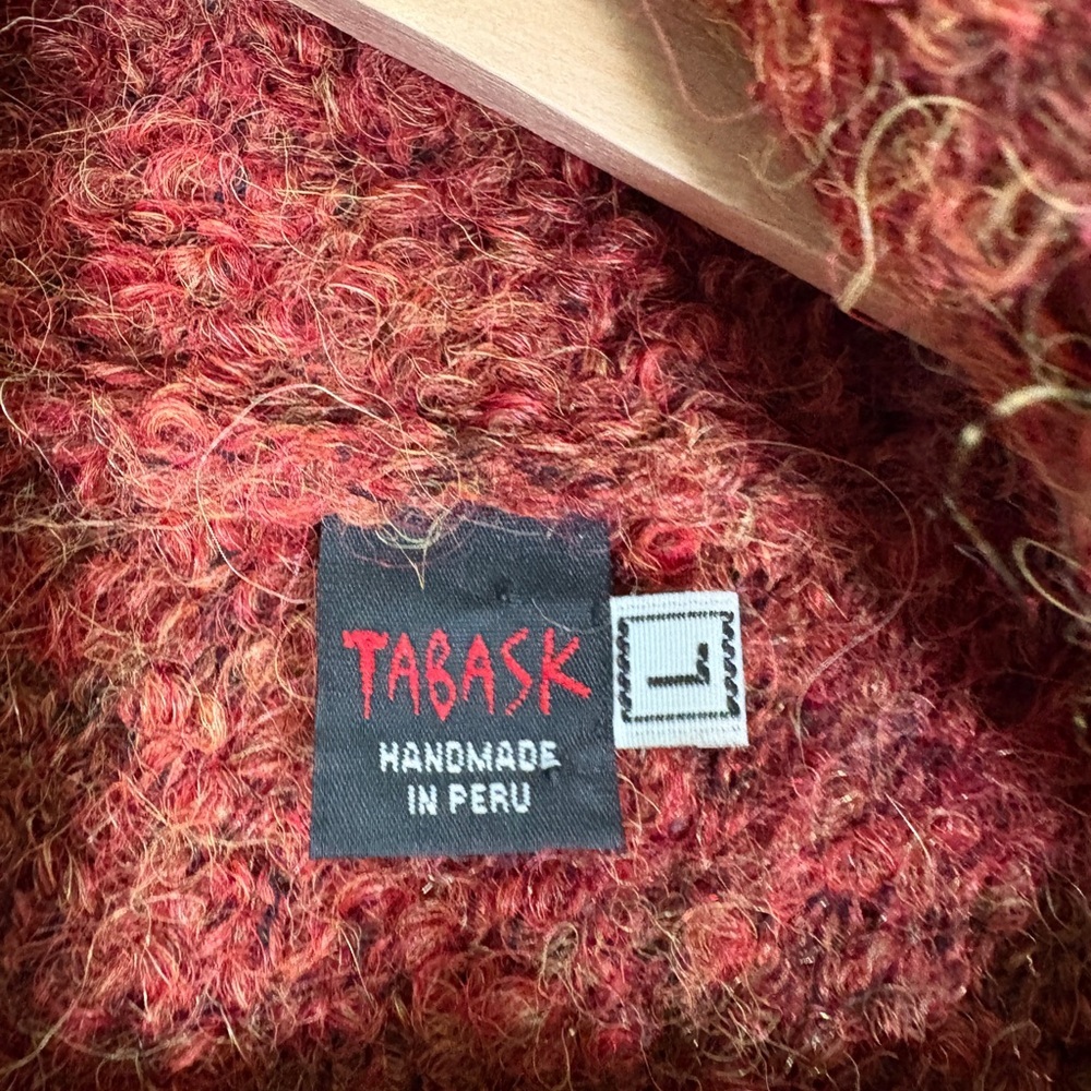 Tabask Alpaca Cardigan Sweater Size Large - Picture 11 of 11